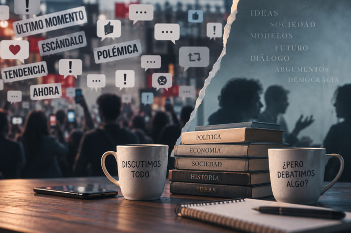 Discutimos todo, ¿pero debatimos algo?